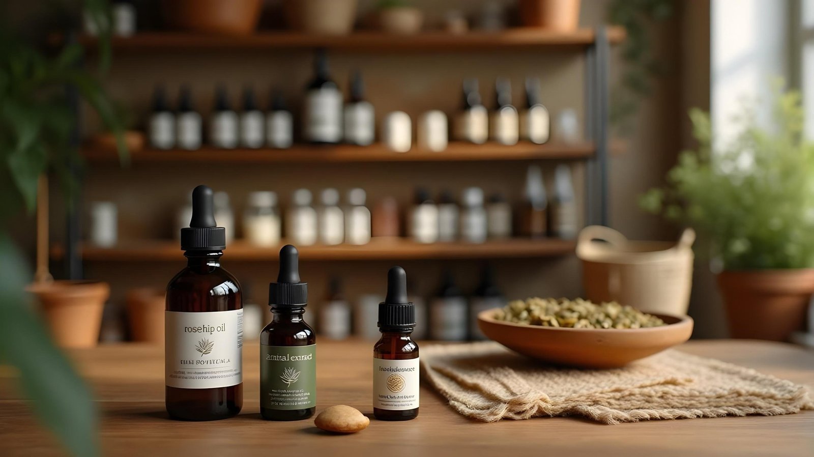 Anti-Aging Facial Oil

Ingredients:

2 tablespoons rosehip oil

10 drops amla extract

5 drops frankincense essential oil