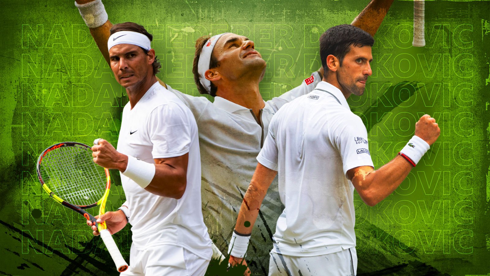 NADAL DJOKOVIC FEDERER