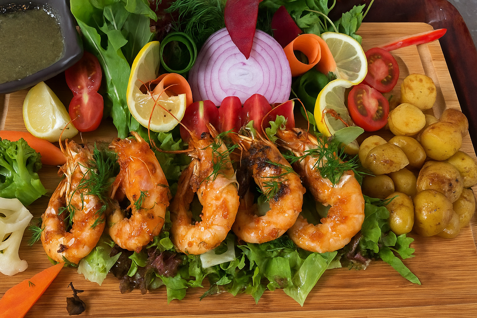 Seafood galore