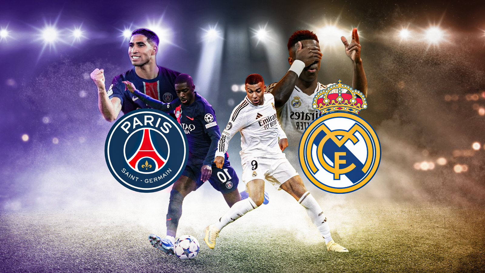 PSG and Real Madrid