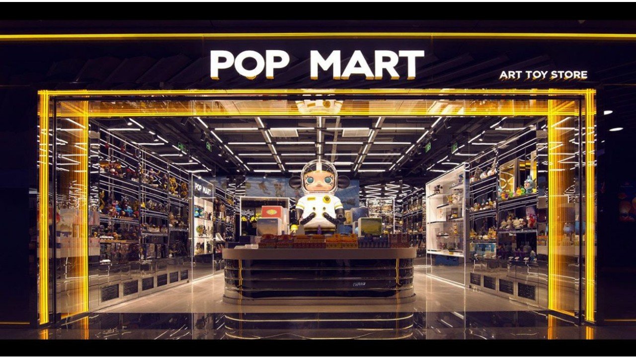 Pop Mart’s first store in Beijing’s Zhongguancun