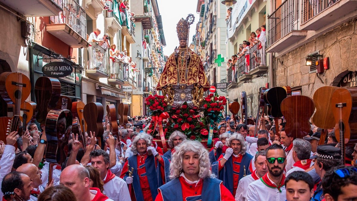 The Procession of Saint Fermín 